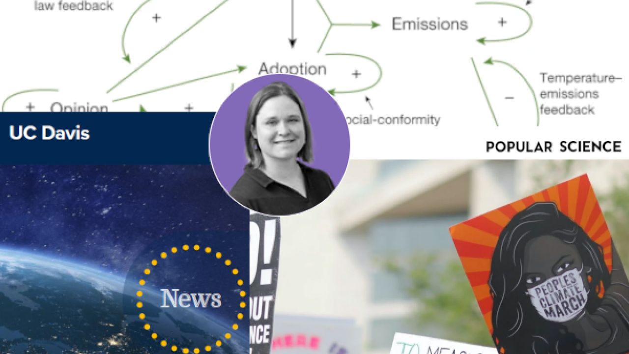 Frances C. Moore appears in UC Davis News, Popular Science, and more to discuss Cimate Change study