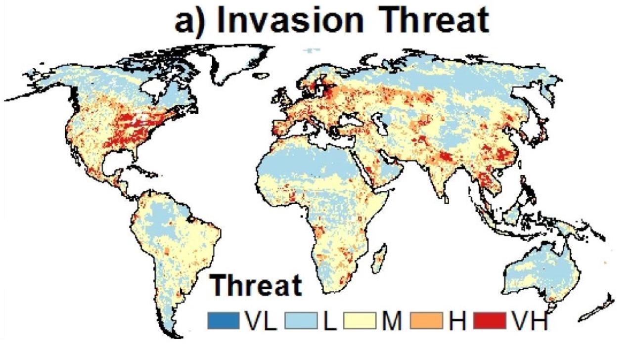 Invasion Threat Map