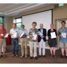 The inaugural class of the Society of Mathematical Biology Fellows. 